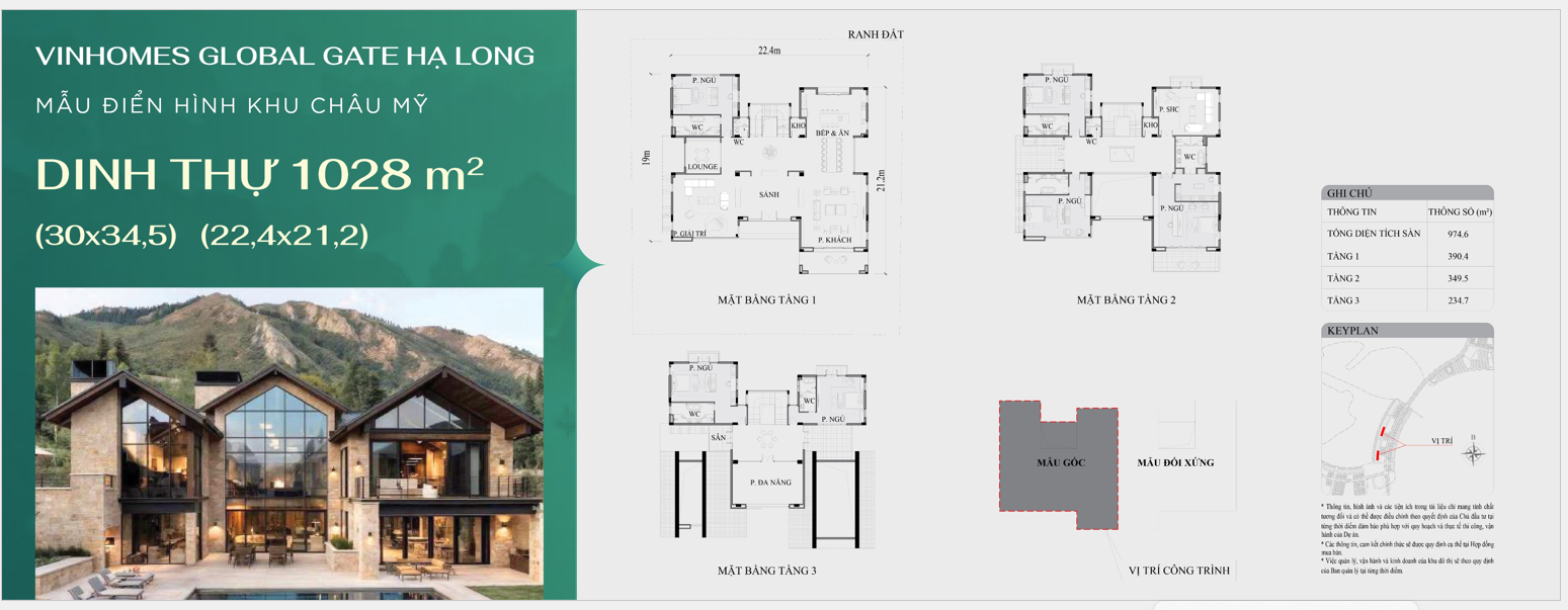 dinh thự vinhomes hạ long xanh